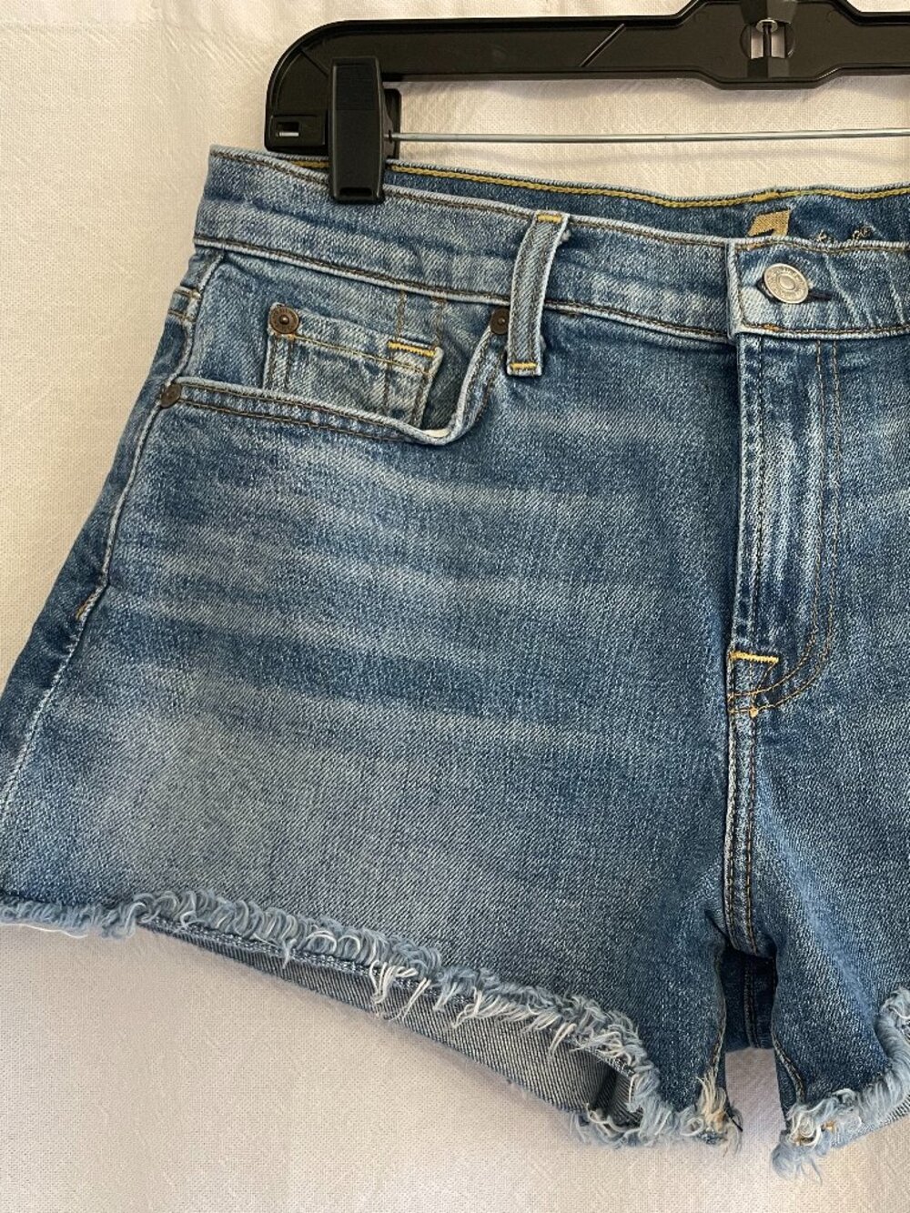 7 for all mankind jean shorts, size 29